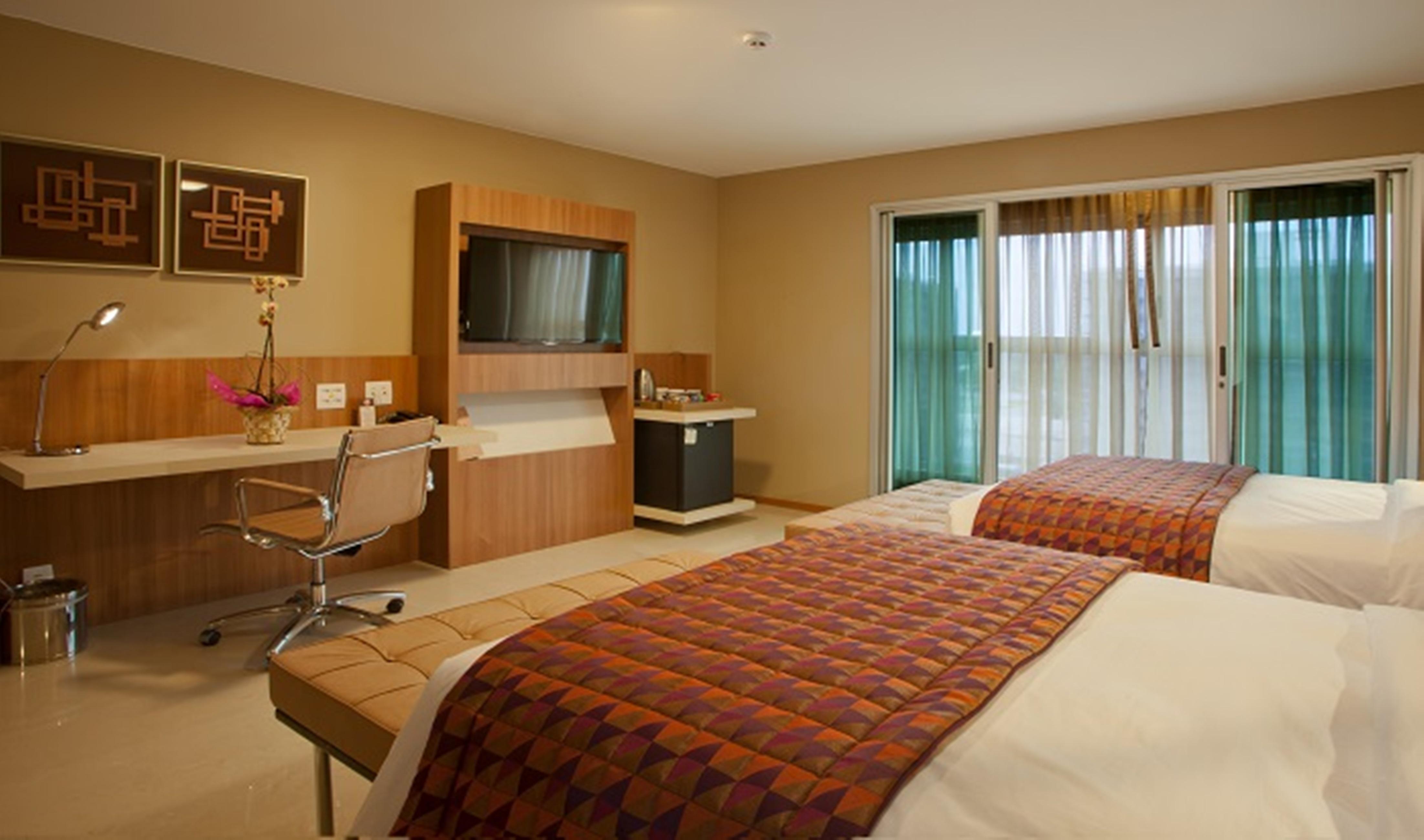 Jade Hotel Brasília Candangolandia Exteriér fotografie A room at the hotel
