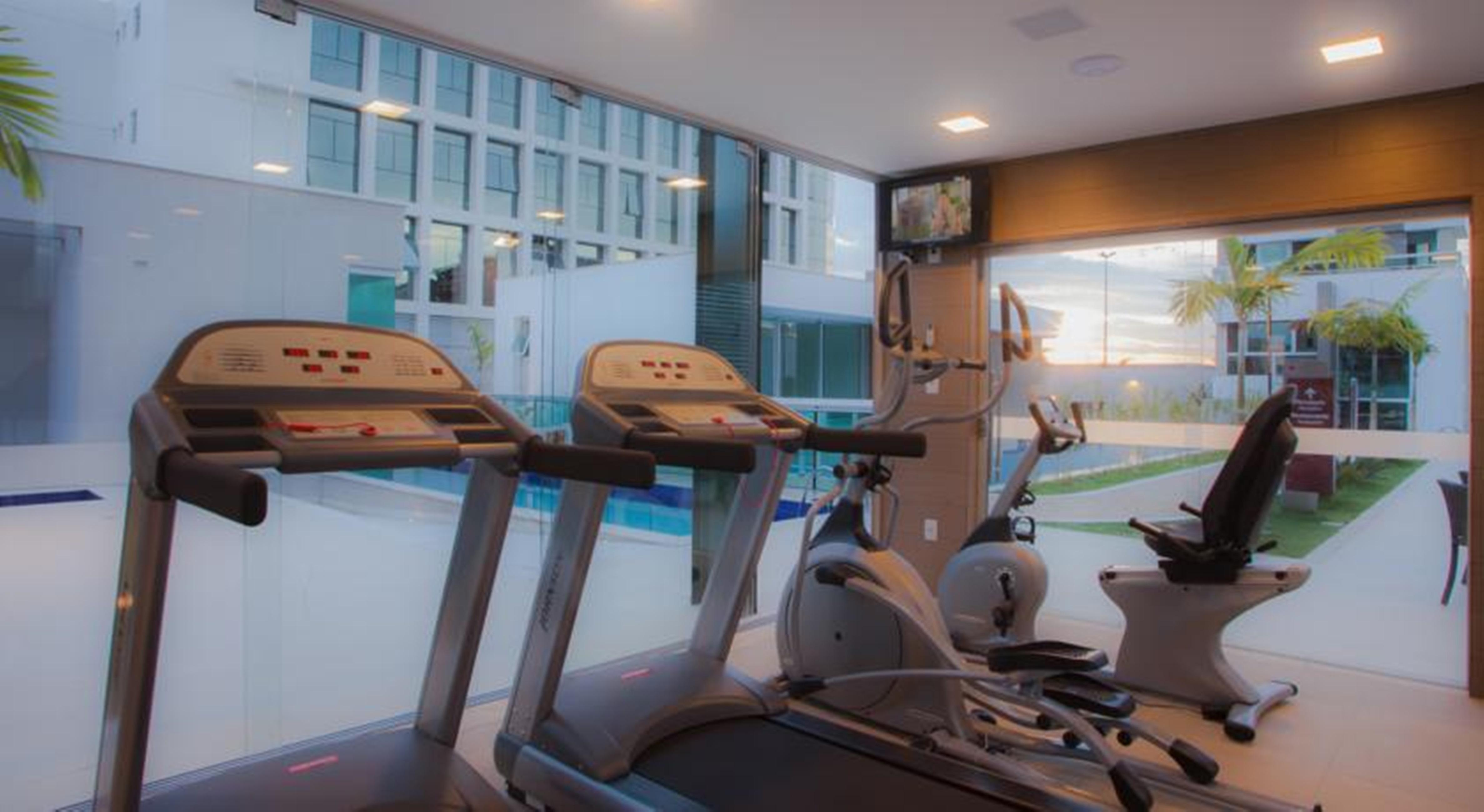 Jade Hotel Brasília Candangolandia Exteriér fotografie The gym at the hotel