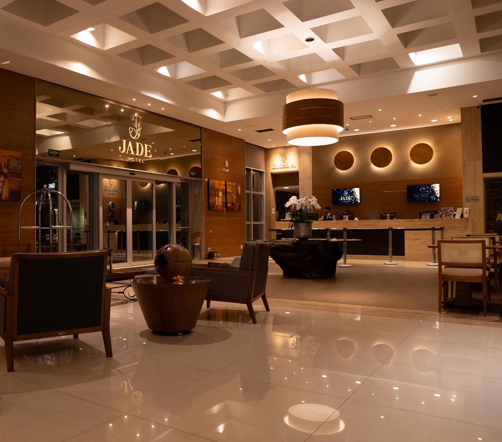Jade Hotel Brasília Candangolandia Exteriér fotografie Lobby