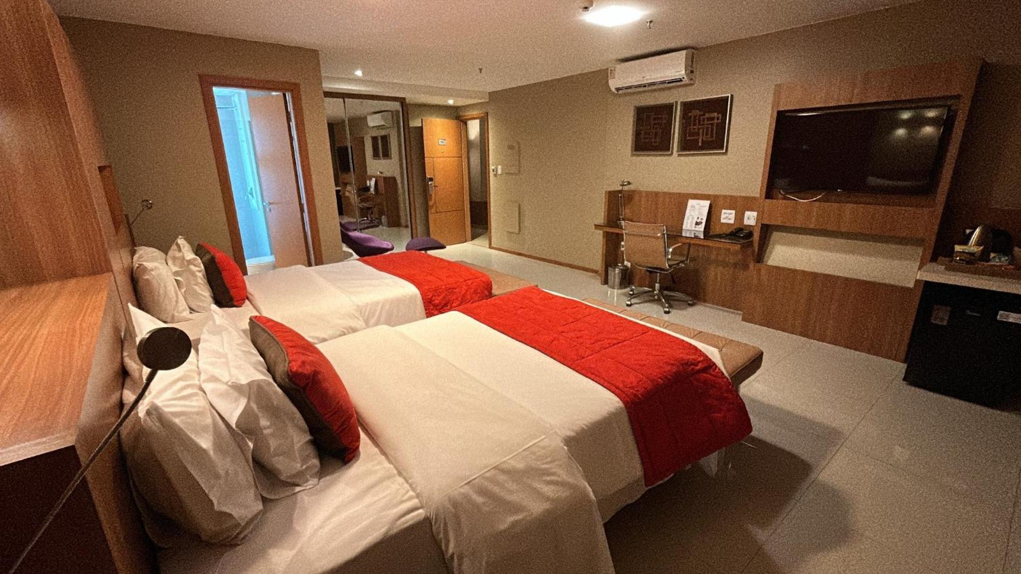 Jade Hotel Brasília Candangolandia Exteriér fotografie A room at the hotel