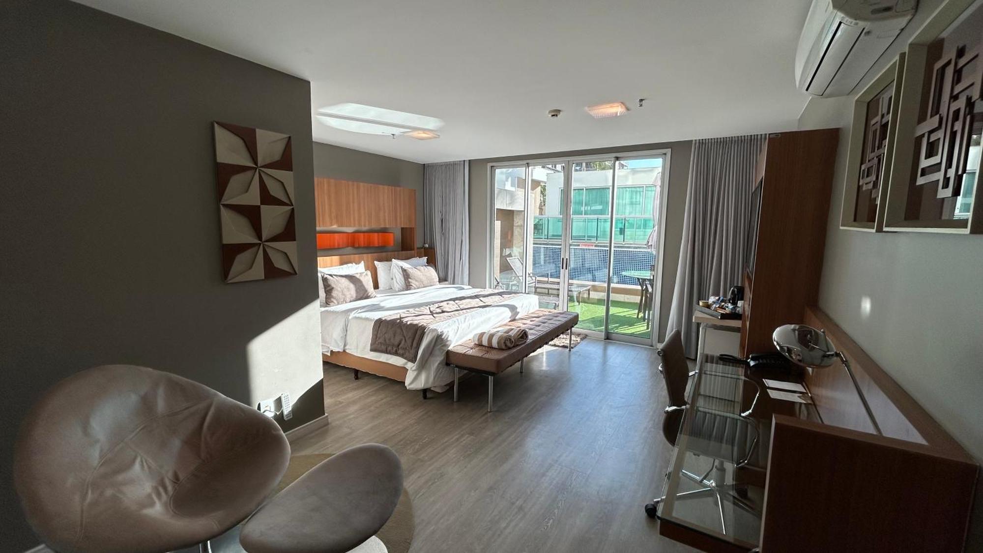 Jade Hotel Brasília Candangolandia Exteriér fotografie A typical studio apartment