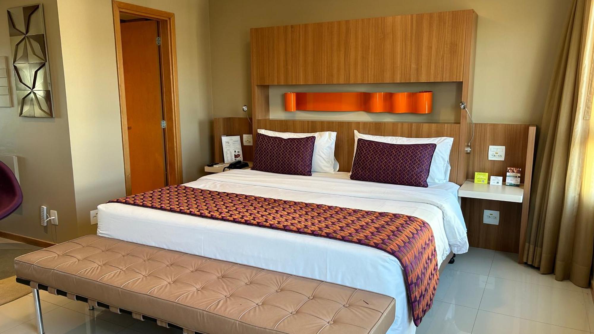 Jade Hotel Brasília Candangolandia Exteriér fotografie A room at the hotel