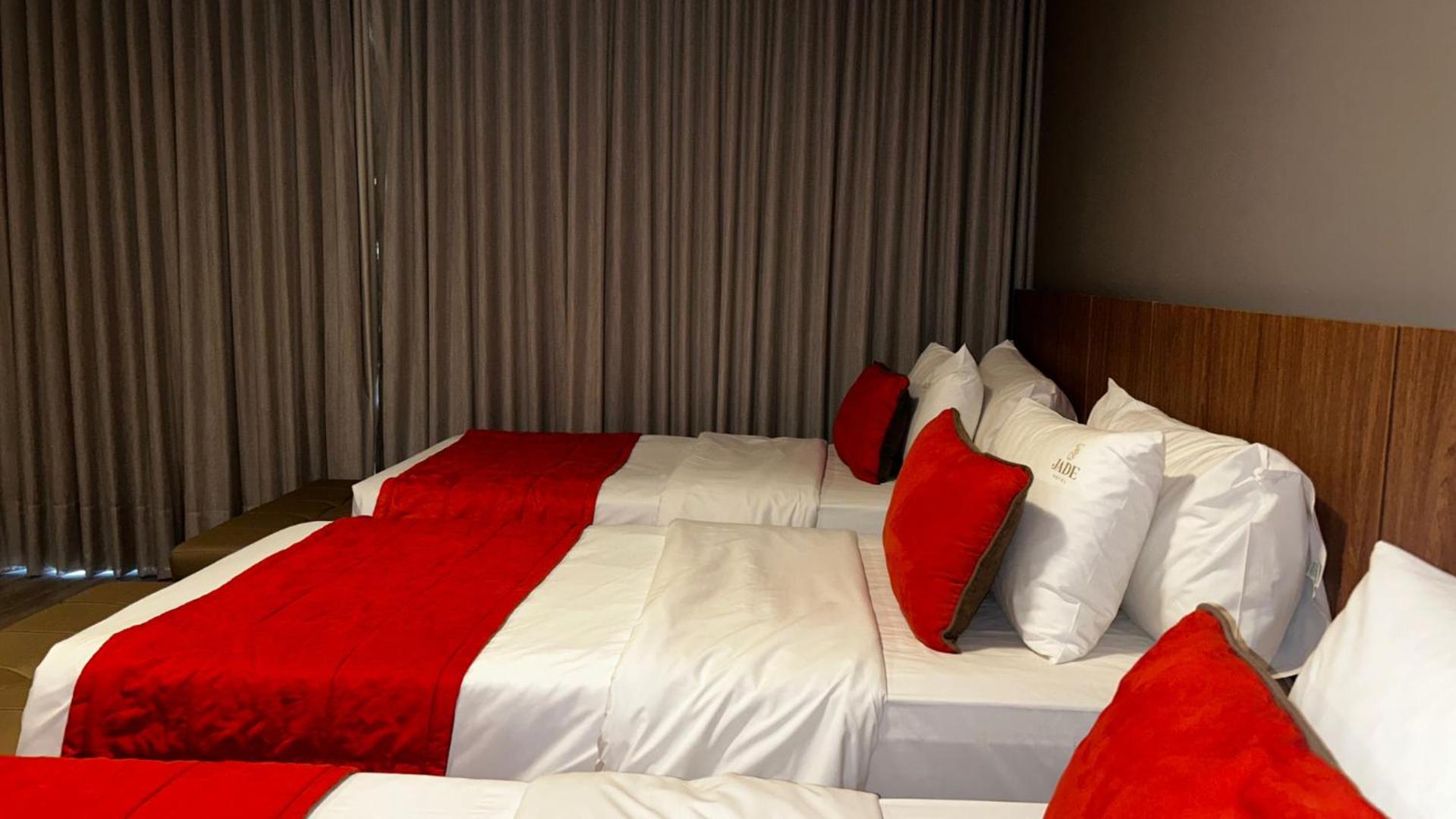 Jade Hotel Brasília Candangolandia Exteriér fotografie A room at the hotel